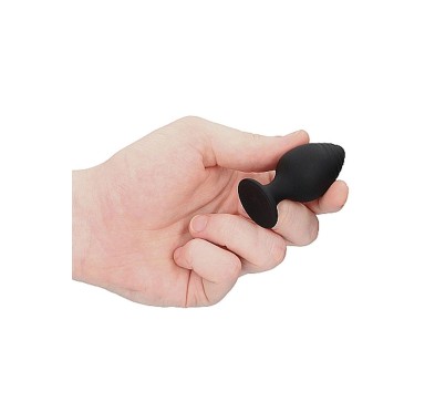 Rippled Butt Plug Set - Black